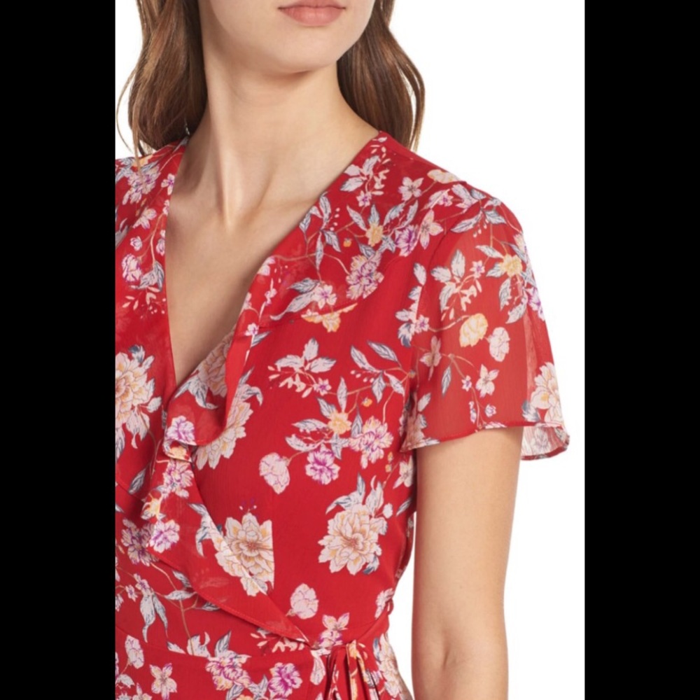 Colie Ruffle Wrap Dress (Nordstrom’s) - Picture 2 of 6